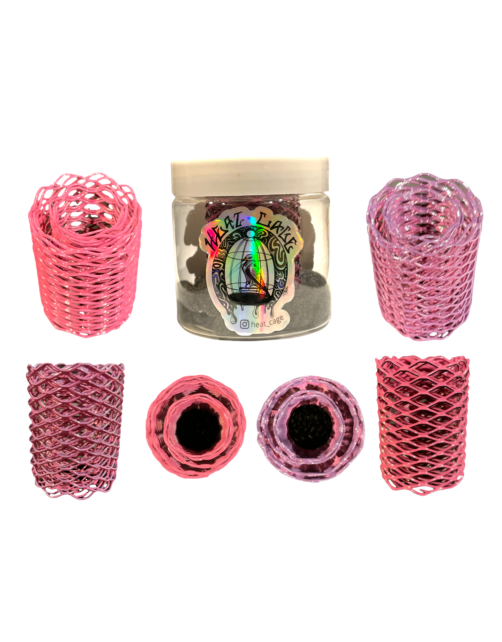 Heat Cage Pink And Purple Heat Cage Torch Guard