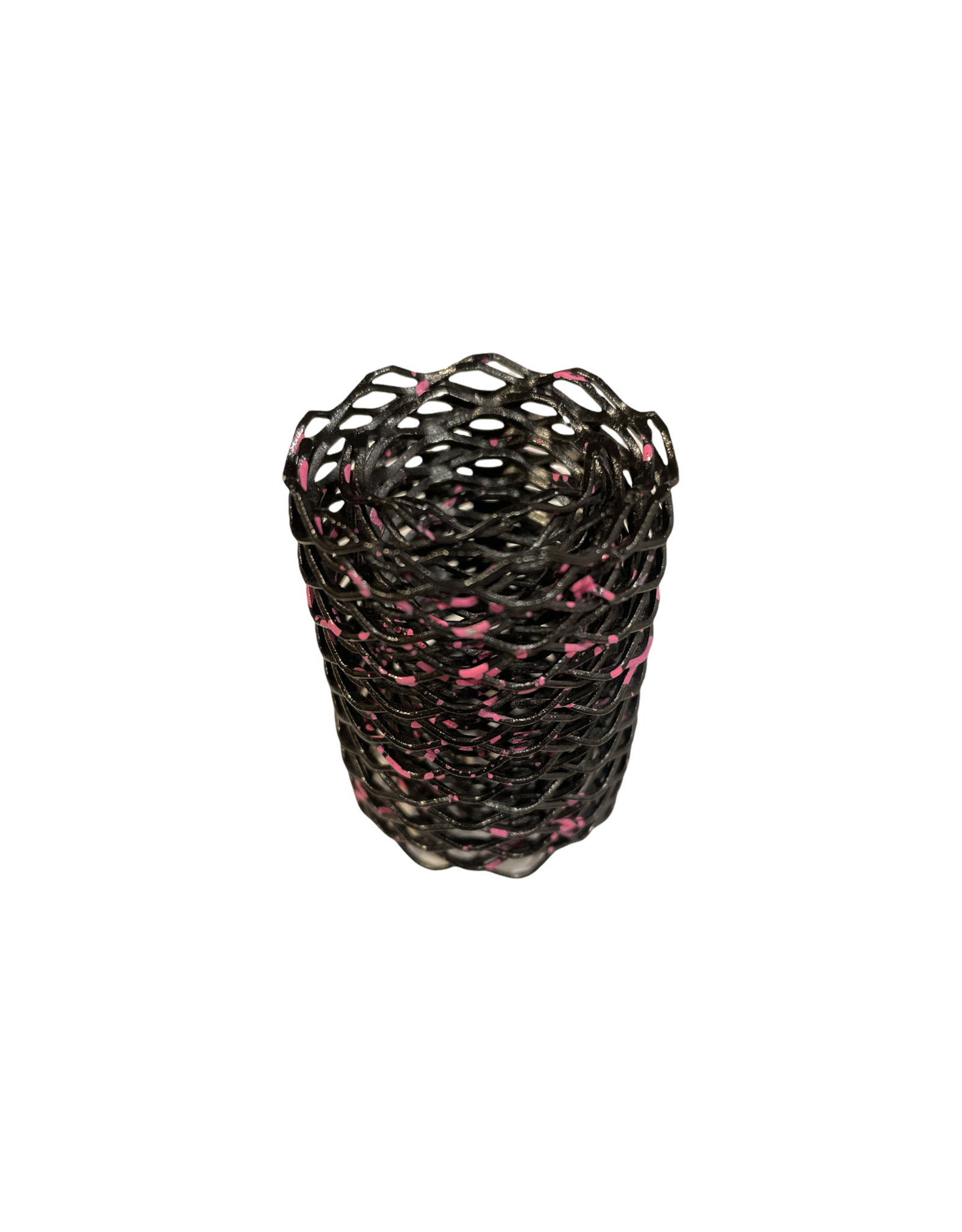 Heat Cage Pink And Black Splatter Heat Cage Torch Guard