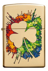 Zippo Zippo Graffiti Clover Lighter