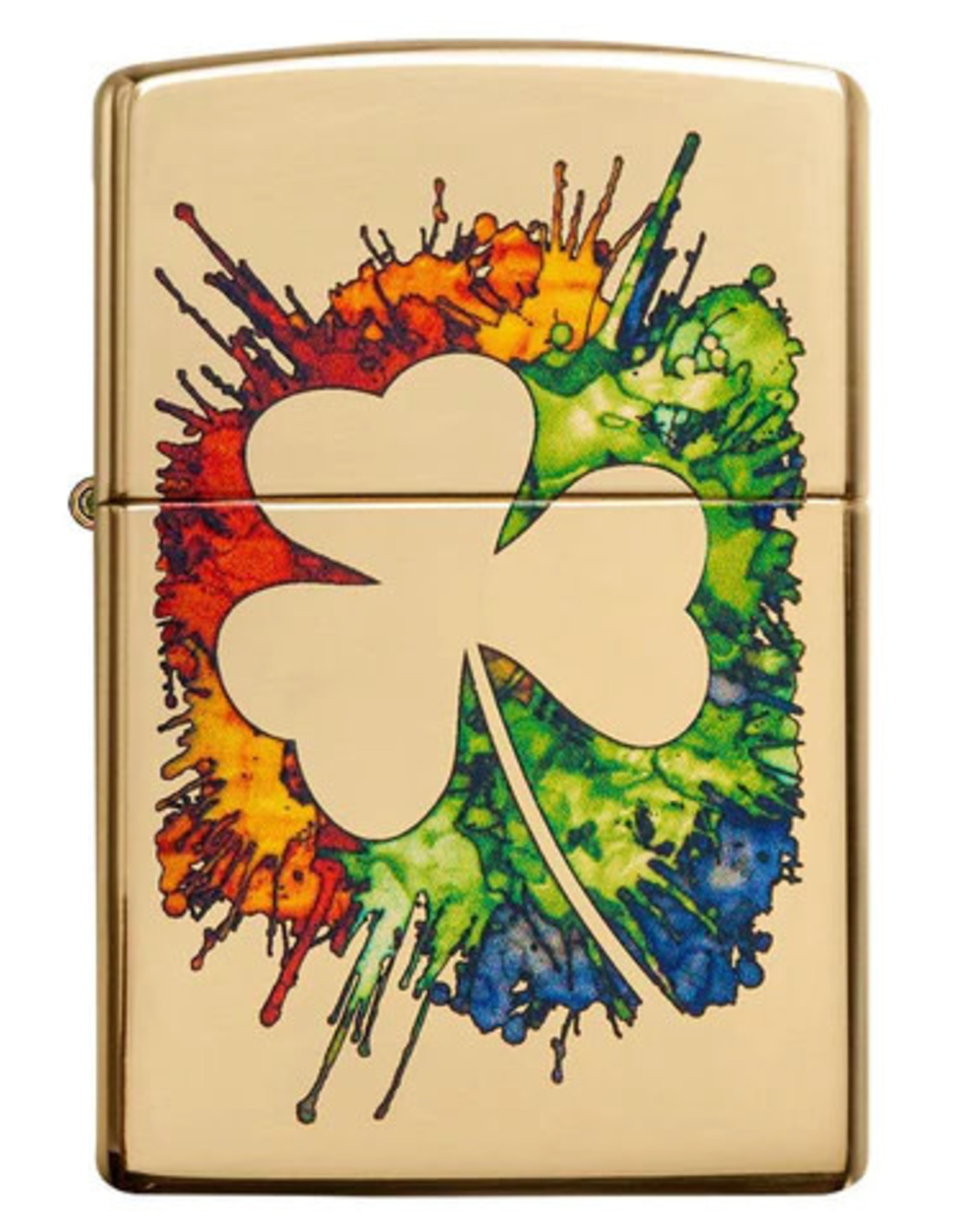 Zippo Zippo Graffiti Clover Lighter