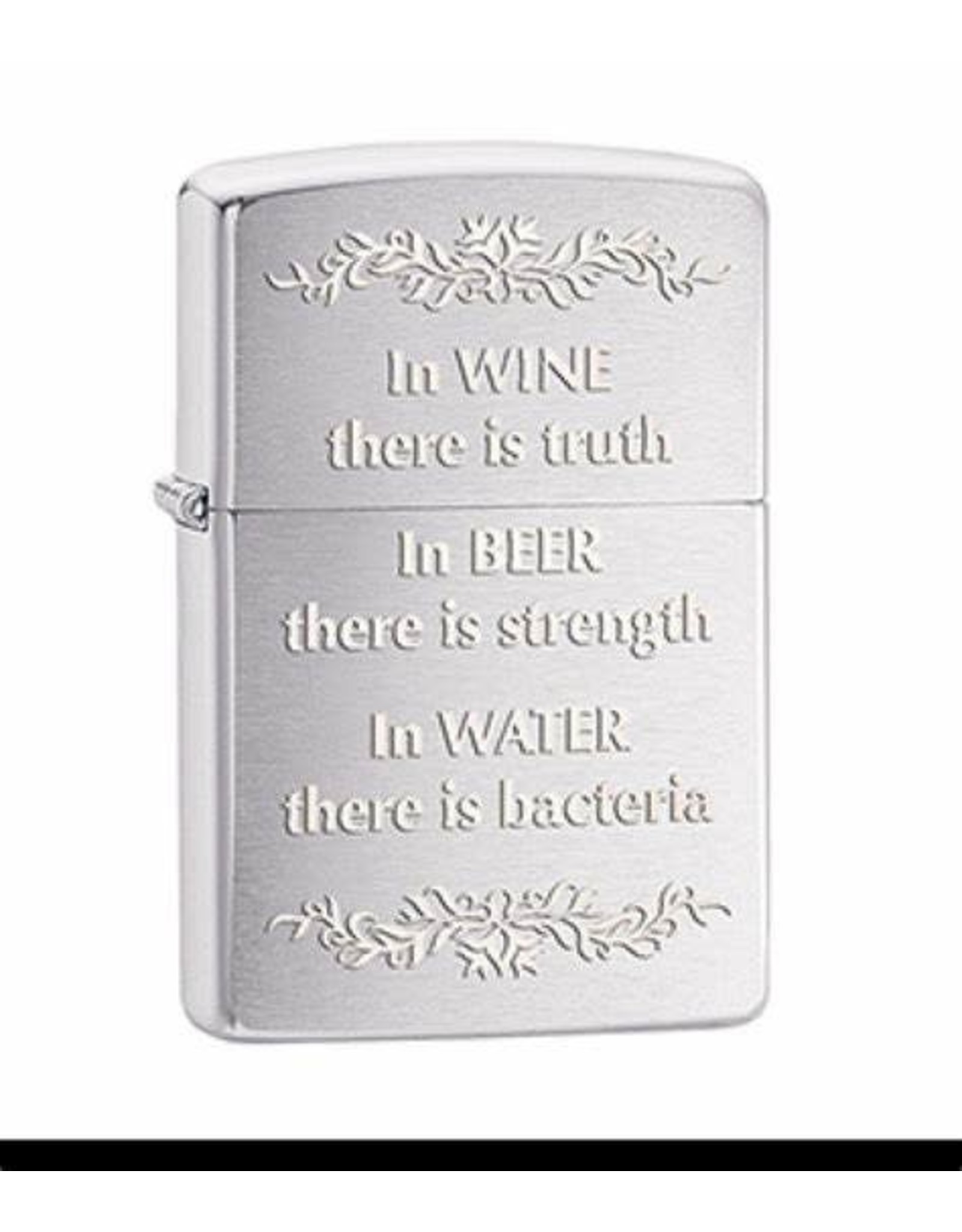 Zippo In Wine There's Truth Lighter