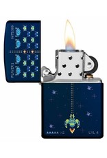 Zippo Pixel Game Navy Matte Lighter