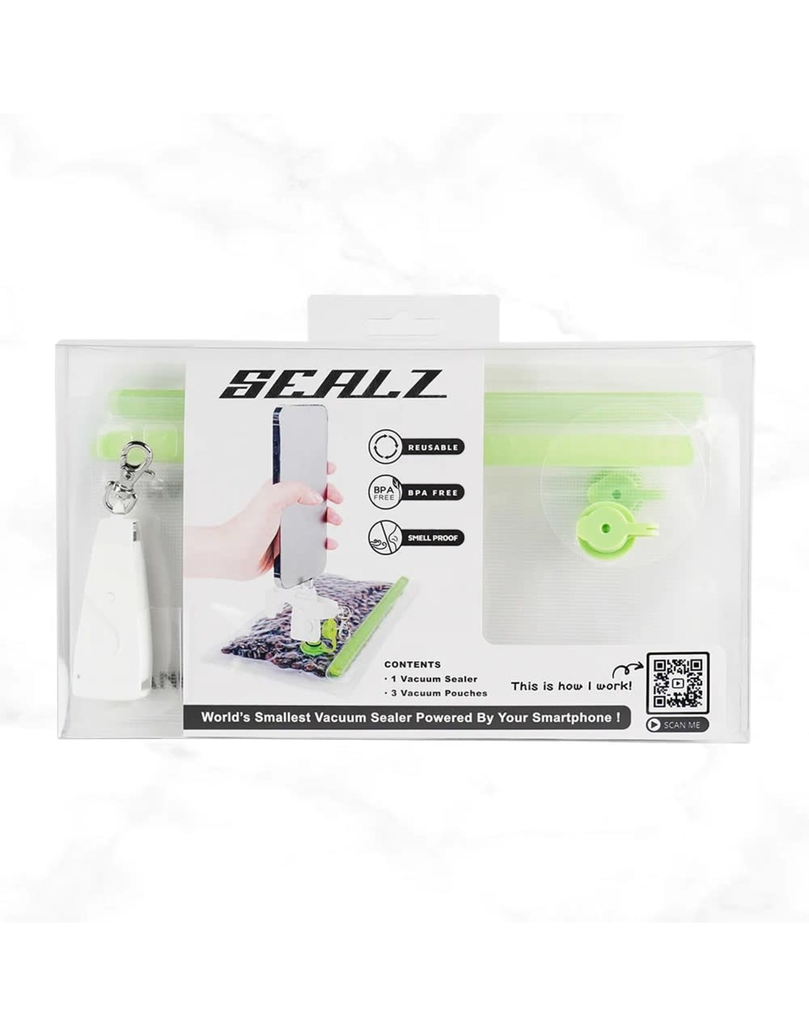 Sealz Sealz Phone Vacuum Sealer Kit