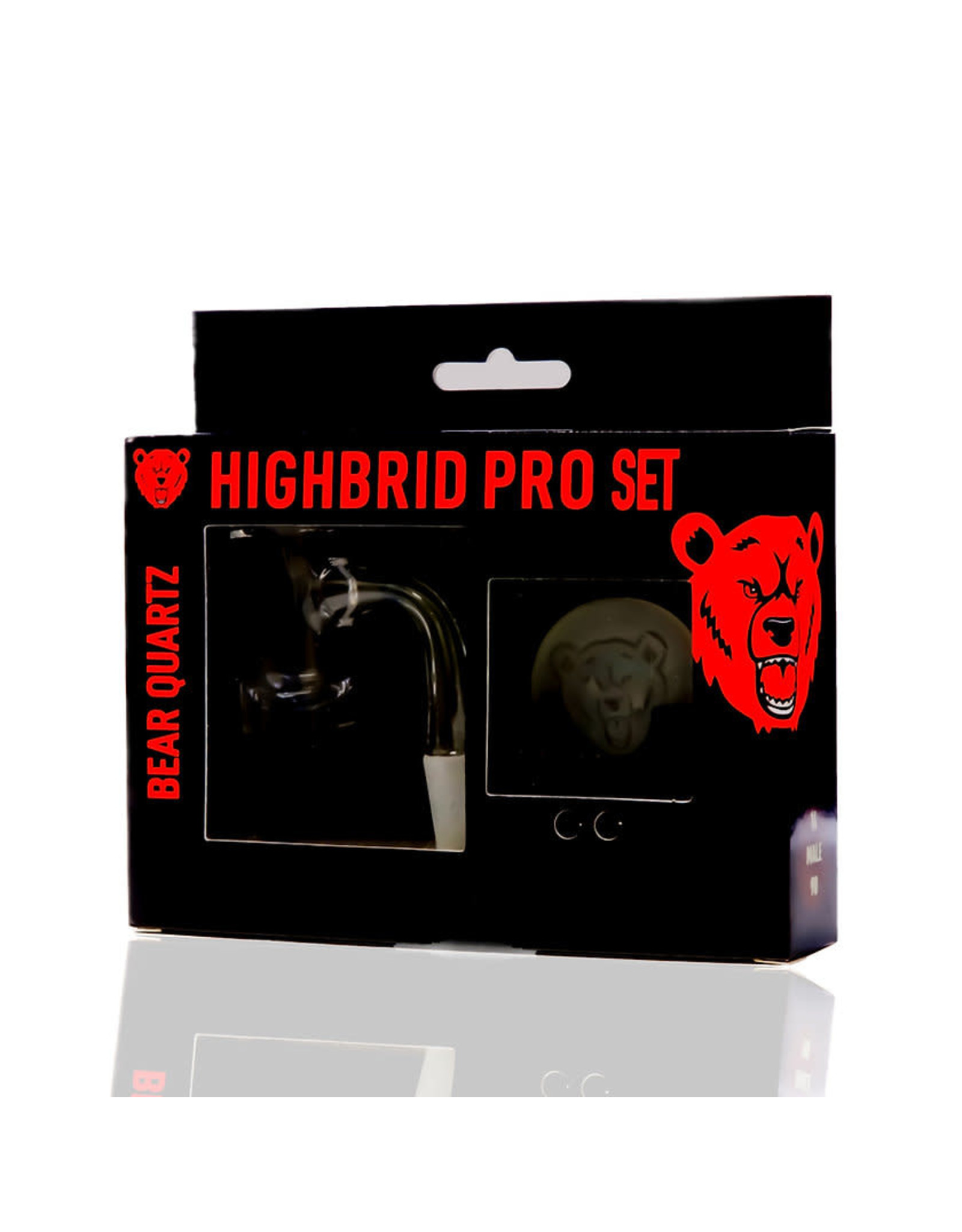 Bear Quartz Bear Quartz PRO Highbrid SET With Cap, Stand And Pearls 14mm 90 Degree