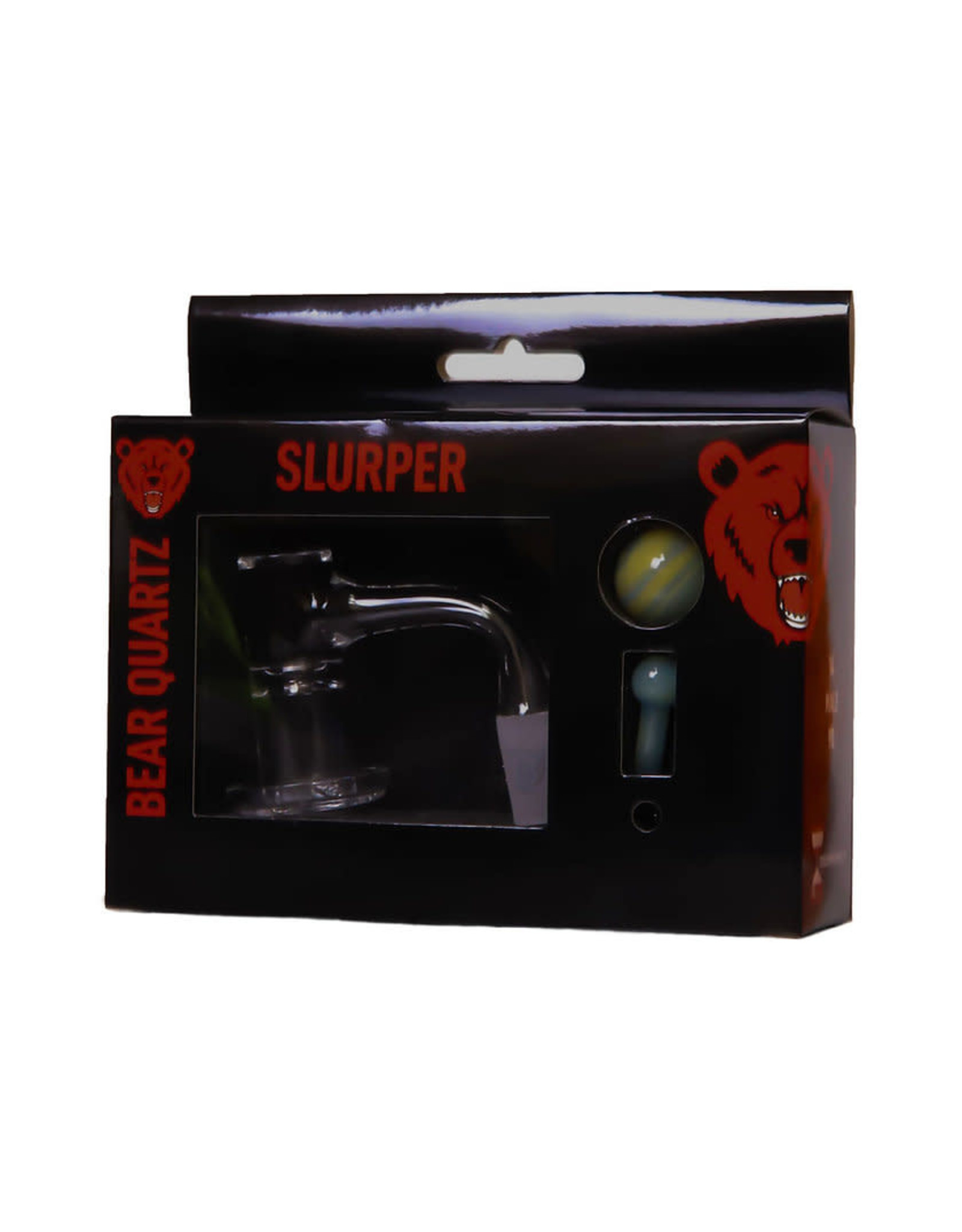 Bear Quartz Bear Quartz Slurper Set 14mm 90 Degree (PILLAR SET INCLUDED)