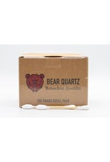 Bear Quartz Bear Quartz Bamboo Swab Refill Box