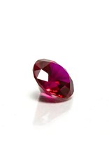 Ruby Pearl Co 10mm Diamond Cut Ruby