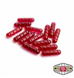 Grooved Ruby Terp Pillar Pill