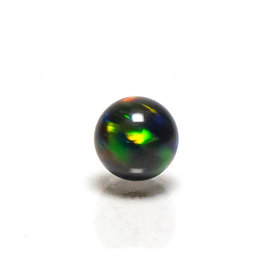 5mm Black Opal Rainbow Pearl