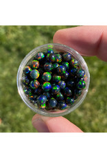 5mm Black Opal Rainbow Pearl