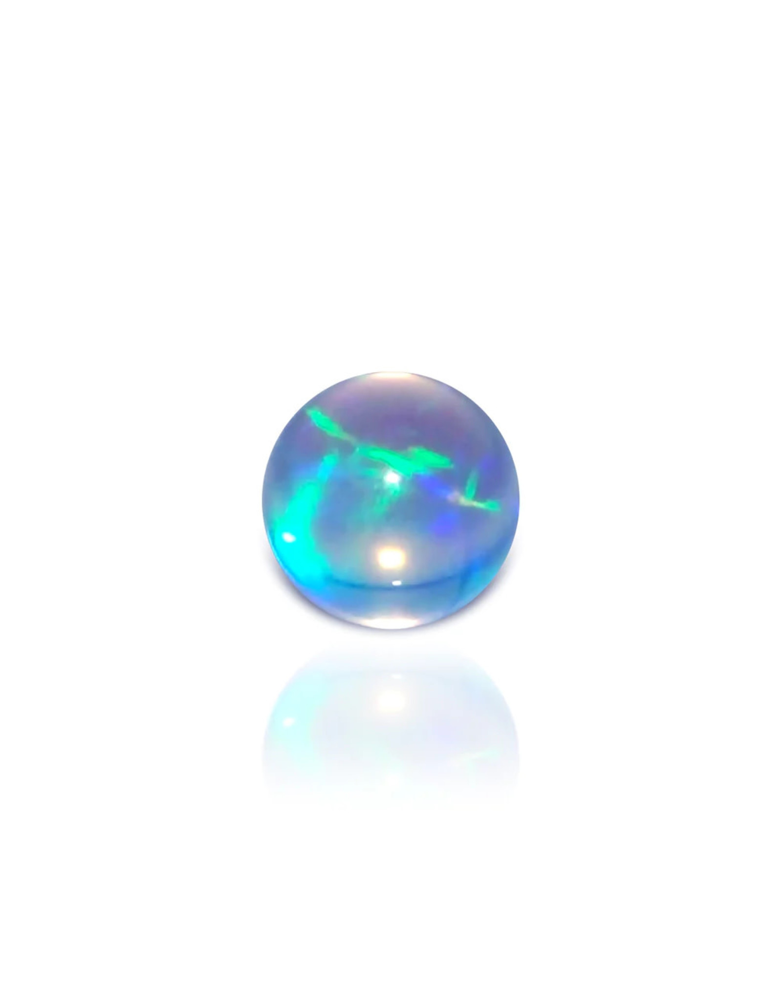 Ruby Pearl Co 5mm Blue Opal Rainbow Pearl