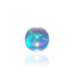 5mm Blue Opal Rainbow Pearl
