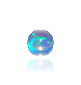 Ruby Pearl Co 5mm Blue Opal Rainbow Pearl