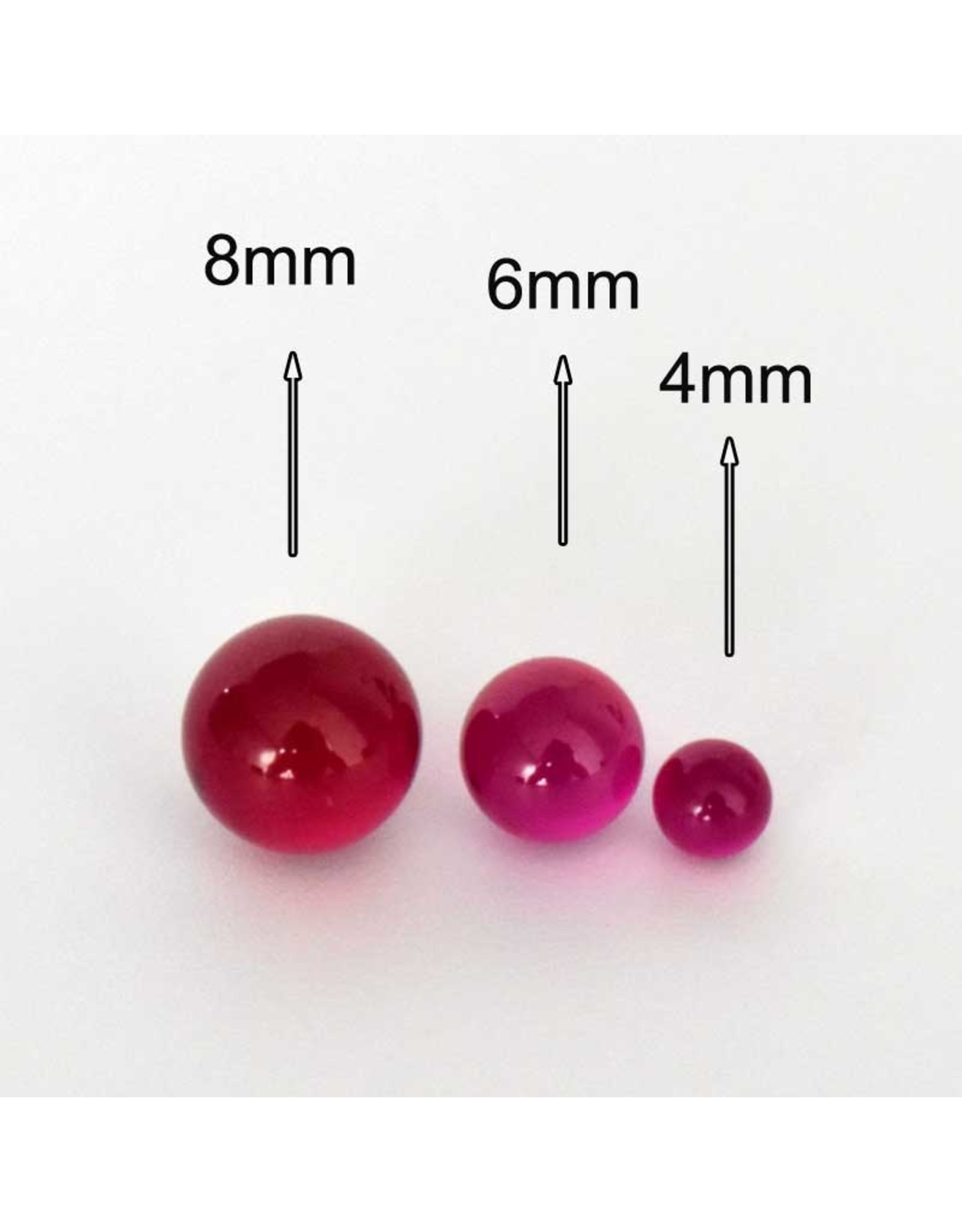 6mm Ruby Pearl