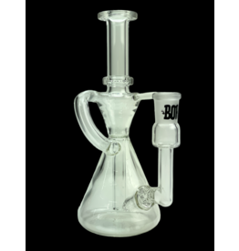 Borosyndicate Boro Hourglass Recycler Clear