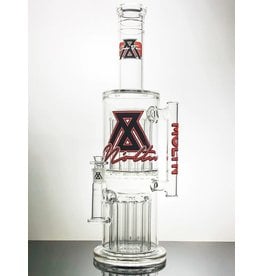 Moltn 110mm Double Tree Perc  12" Base And 6" Neck