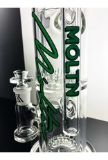 Moltn 80mm Double Can Perc 10" Base And 6" Neck