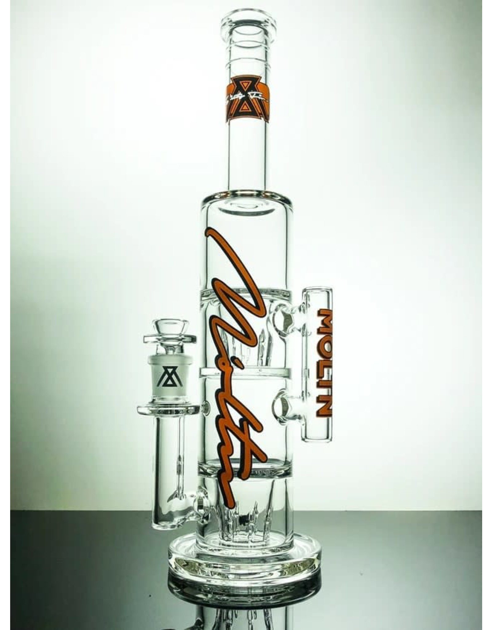 Moltn 65mm Double Gyzr Perc 9" Base And 5" Neck