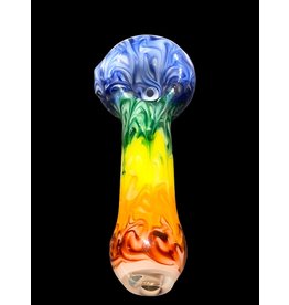 Full Rainbow Marble Pipe