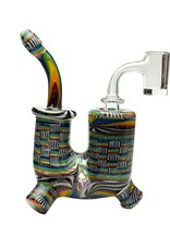 Jeff Green Wet lock Sherlock By Jeff Green - Rainbow Chip stack With 14mm Fitting