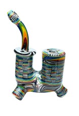 Jeff Green Wet lock Sherlock By Jeff Green - Rainbow Chip stack With 14mm Fitting