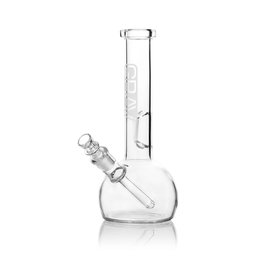Grav Labs Grav Labs Small Round Bottom 8" With Fixed Downstem Clear