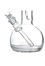 Grav Labs Grav Labs Small Round Bottom 8" With Fixed Downstem Clear