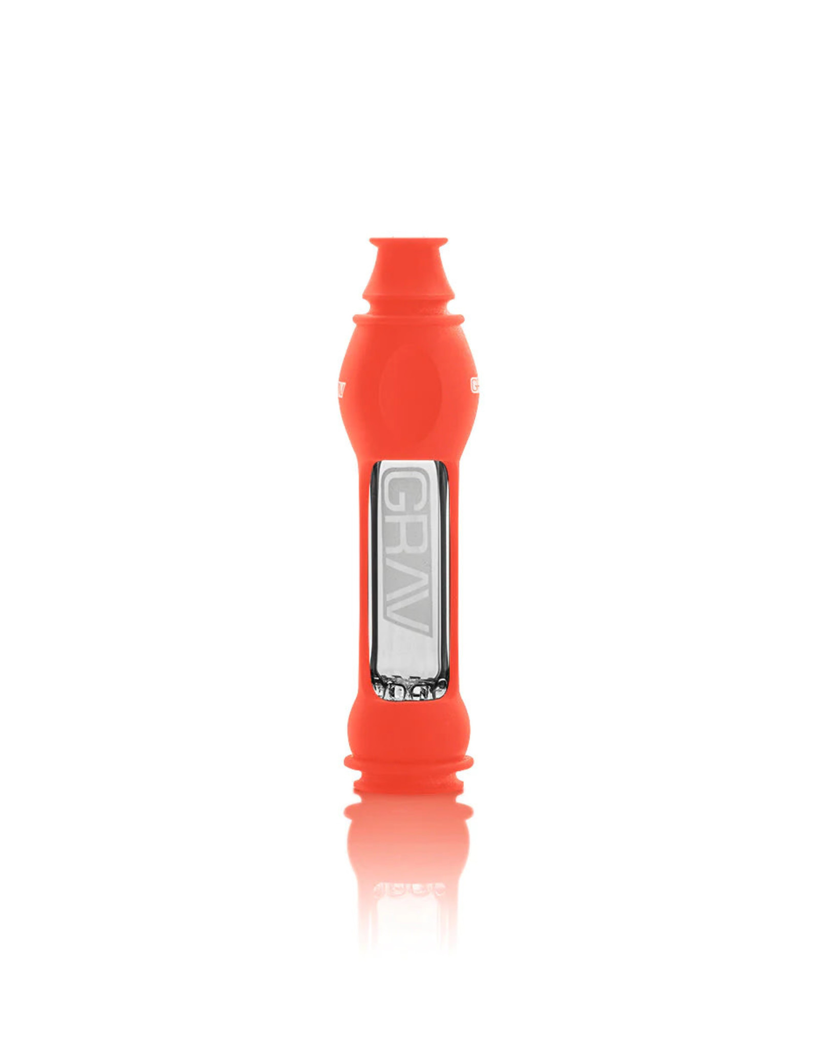 Grav Labs Grav 16mm Octo Taster with Silicone Skin Scarlet Orange