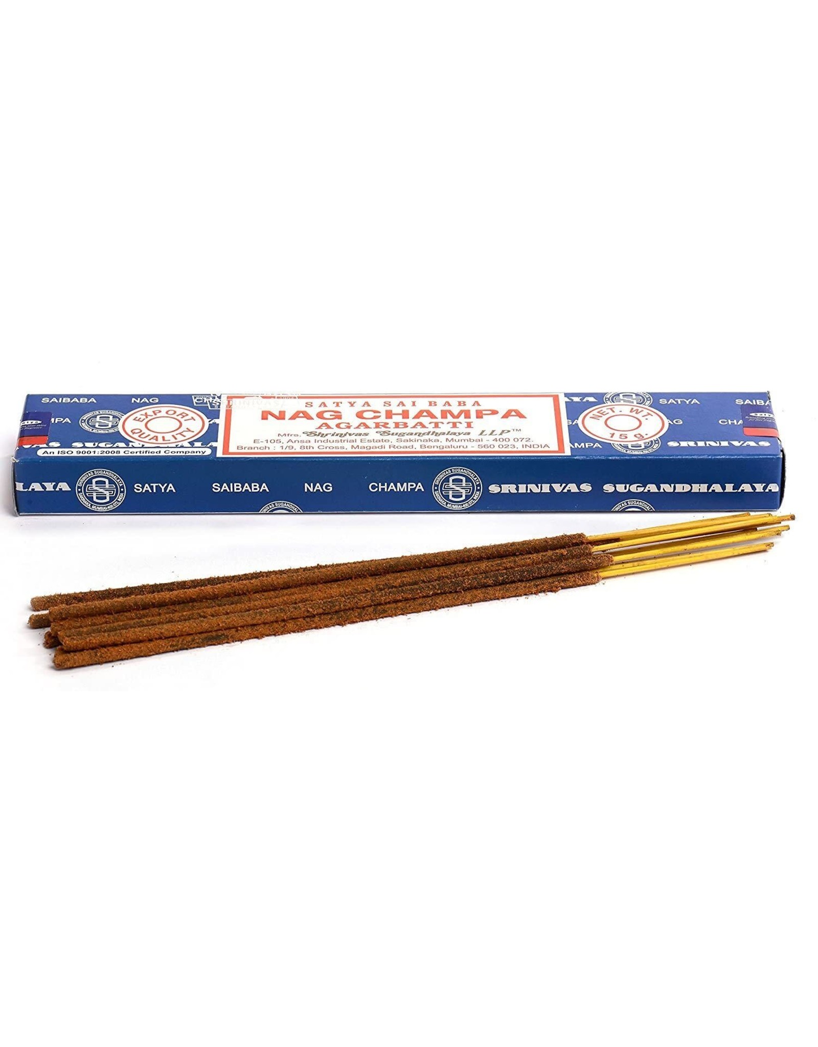 Satya Sai Baba 15 Gram Satya Sai Baba NAG CHAMPA Incense Sticks