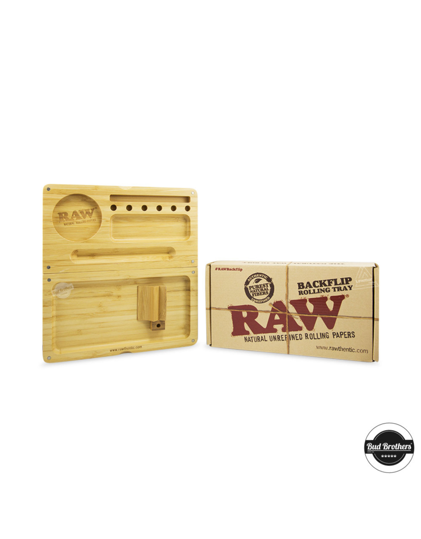 Raw Raw Wood Backflip Rolling Tray