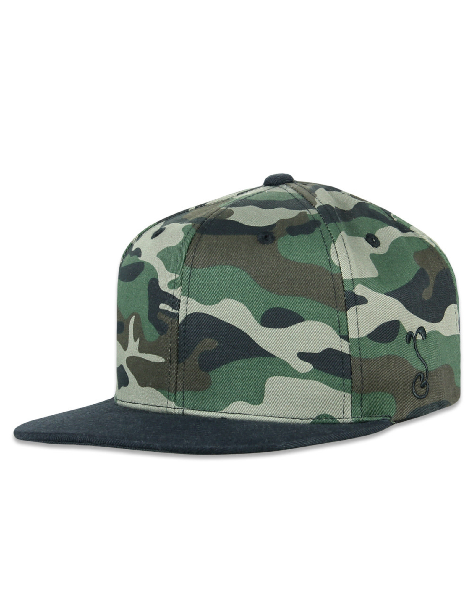 Touch Of Class Camo Pro Fit Snapback Hat L/XL