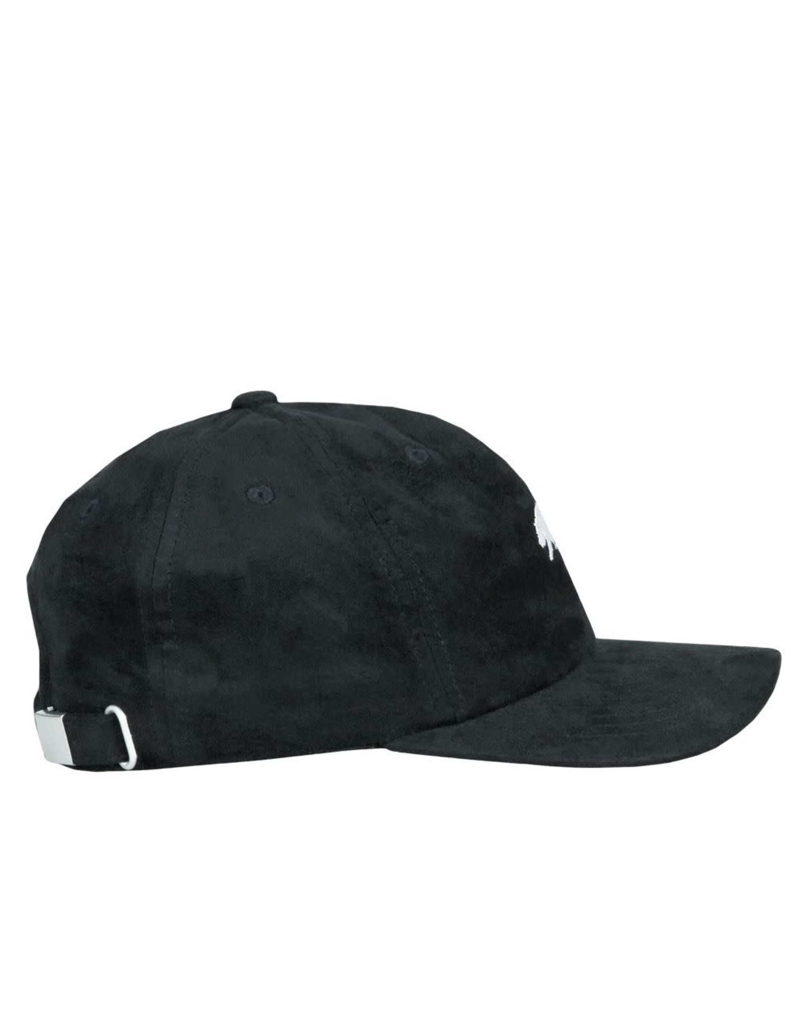 Polar Bear Black Suede Dad Hat