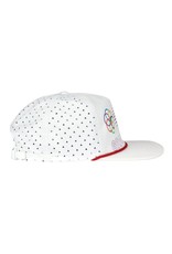 Bleizing White Zipperback Hat