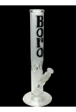 Borosyndicate Boro 12" 50mm Straight Tube With Ice Pinch