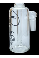 Borosyndicate Boro Clear Ash Catcher 14mm 90 Degree 44mm Tubing