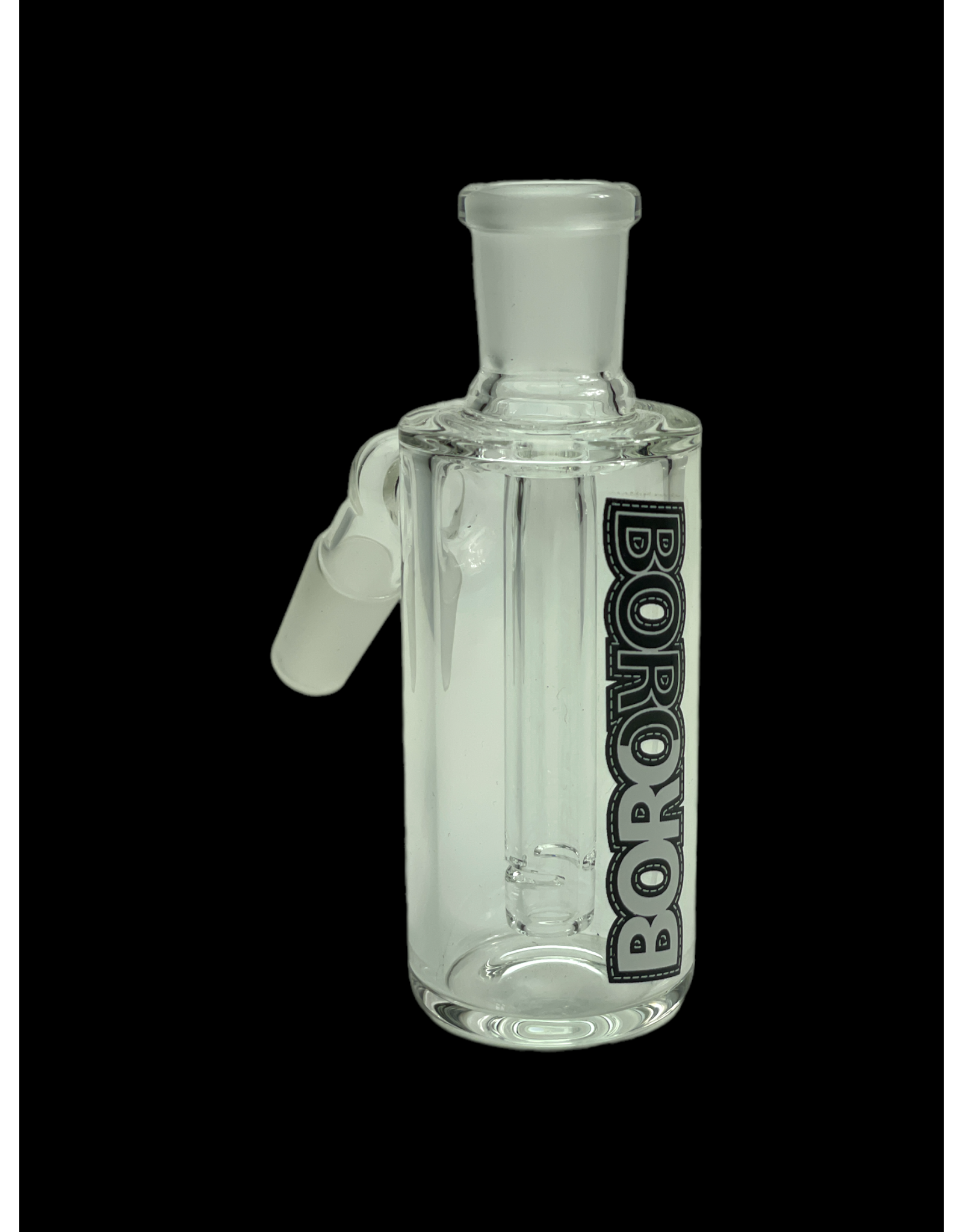 Borosyndicate Boro Clear Ash Catcher 14mm 45 Degree 44mm Tubing