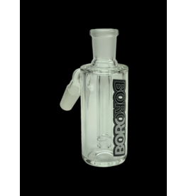 Borosyndicate Boro Clear Ash Catcher 14mm Male 45 Degree 44mm Tubing
