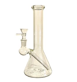 Hypnotized Glass 8" Fixed Downstem Mini Beaker