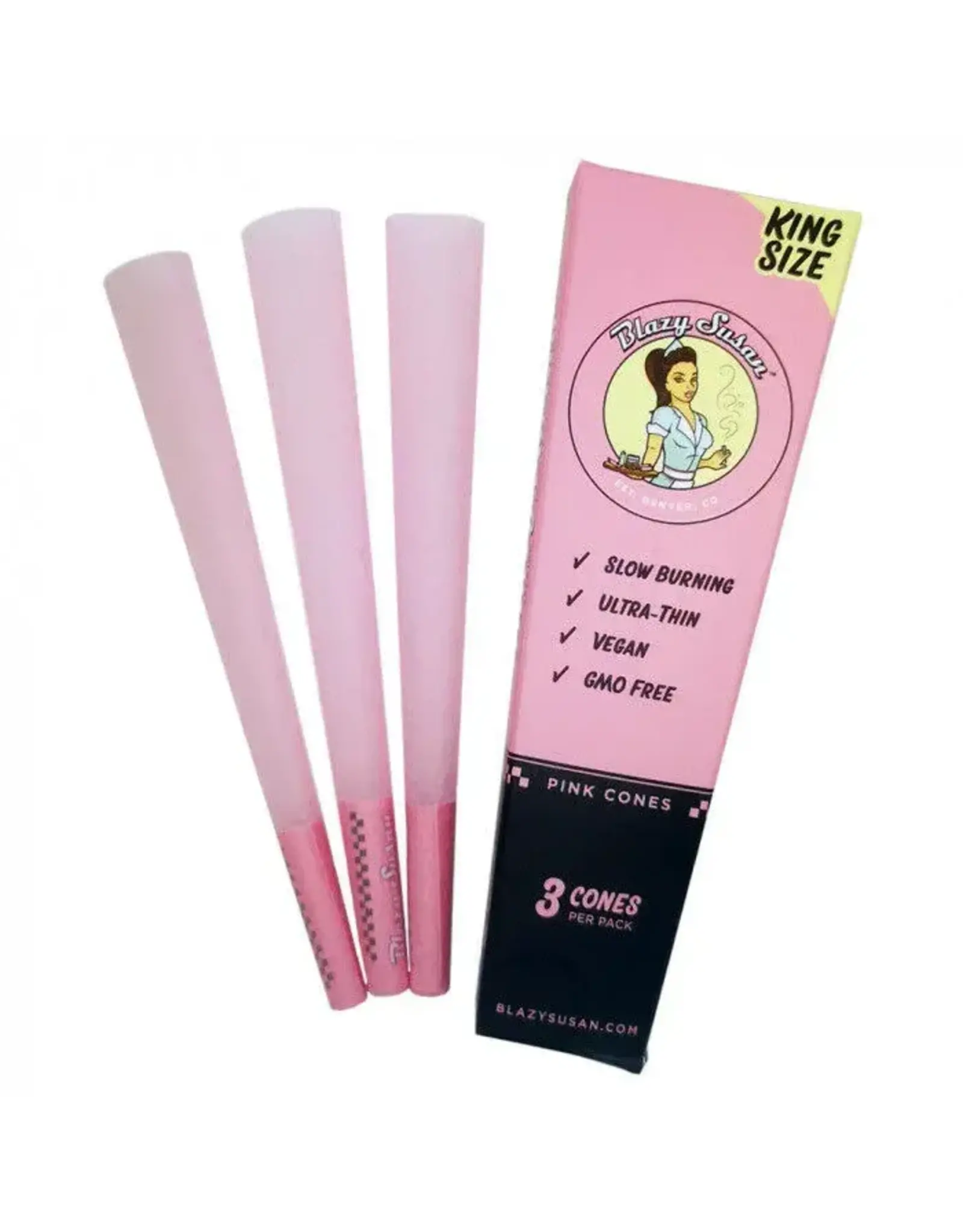 Blazy Susan Blazy Susan Pink King Size 3pcs Cones