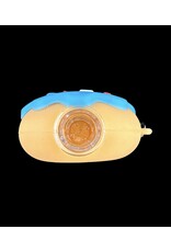 Silicone Donut One Hitter Keychain - 2" | Assorted Colors