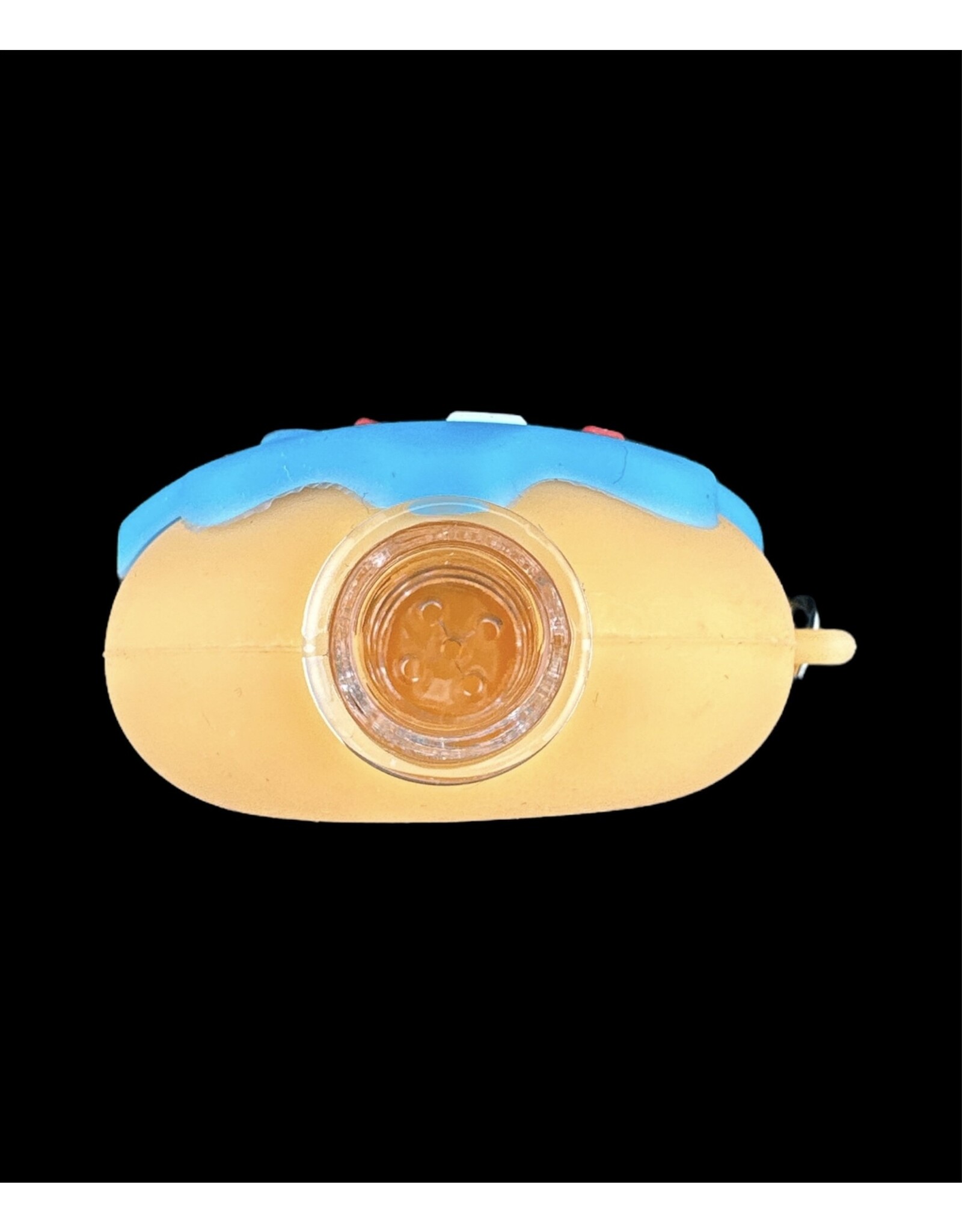 Silicone Donut One Hitter Keychain - 2" | Assorted Colors