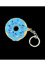 Silicone Donut One Hitter Keychain - 2" | Assorted Colors