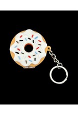Silicone Donut One Hitter Keychain - 2" | Assorted Colors