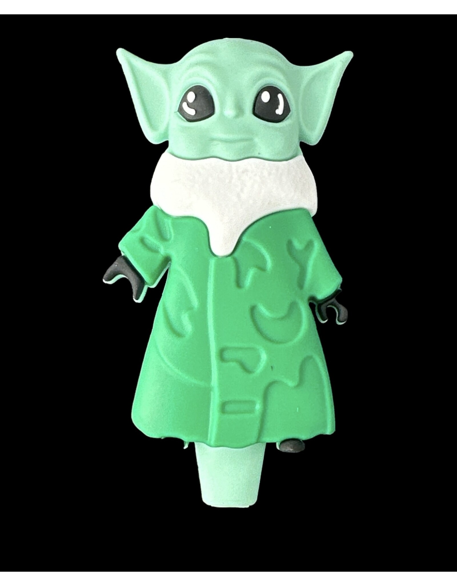 Silicone Baby Yoda Hand Pipe