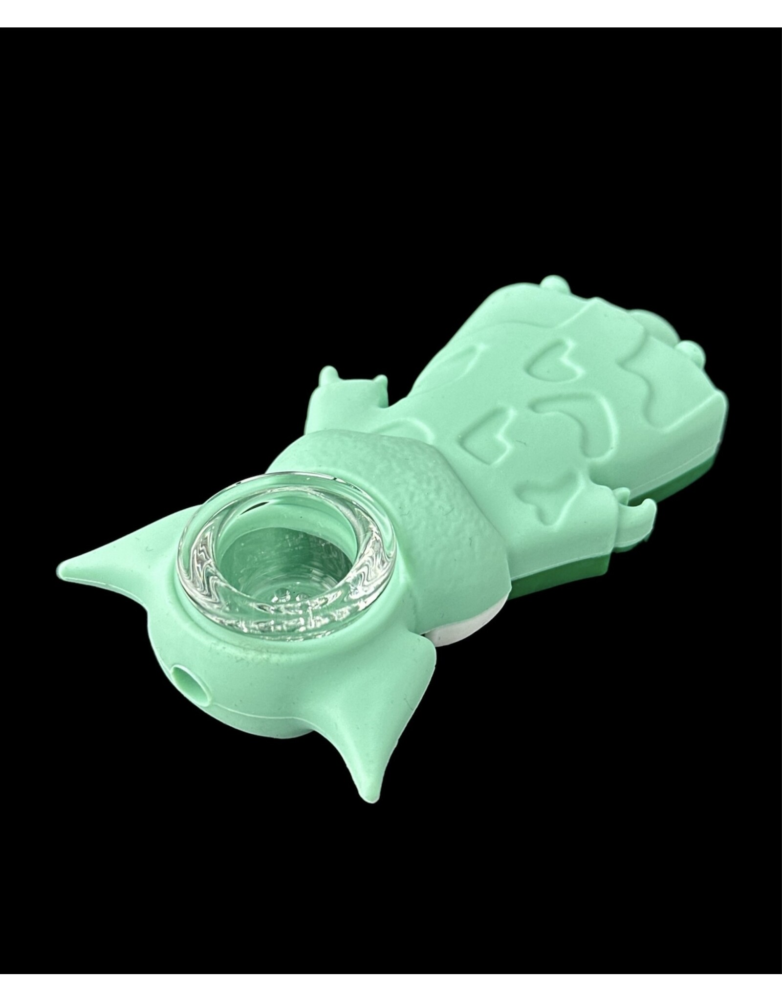 Silicone Baby Yoda Hand Pipe
