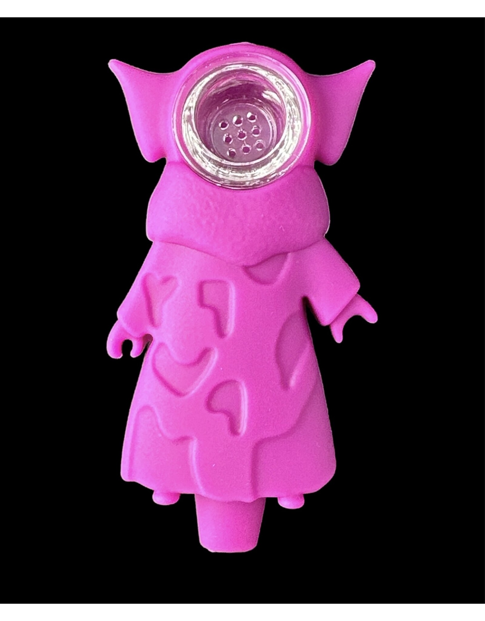 Silicone Baby Yoda Hand Pipe