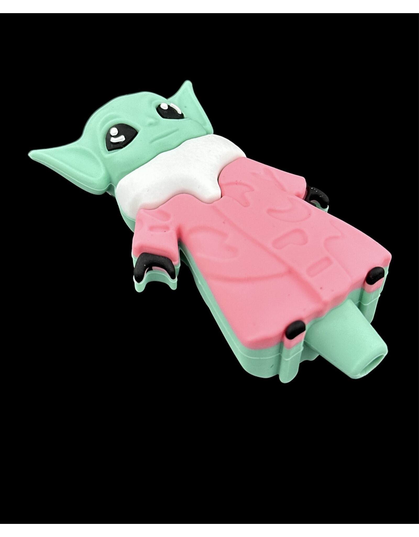 Silicone Baby Yoda Hand Pipe