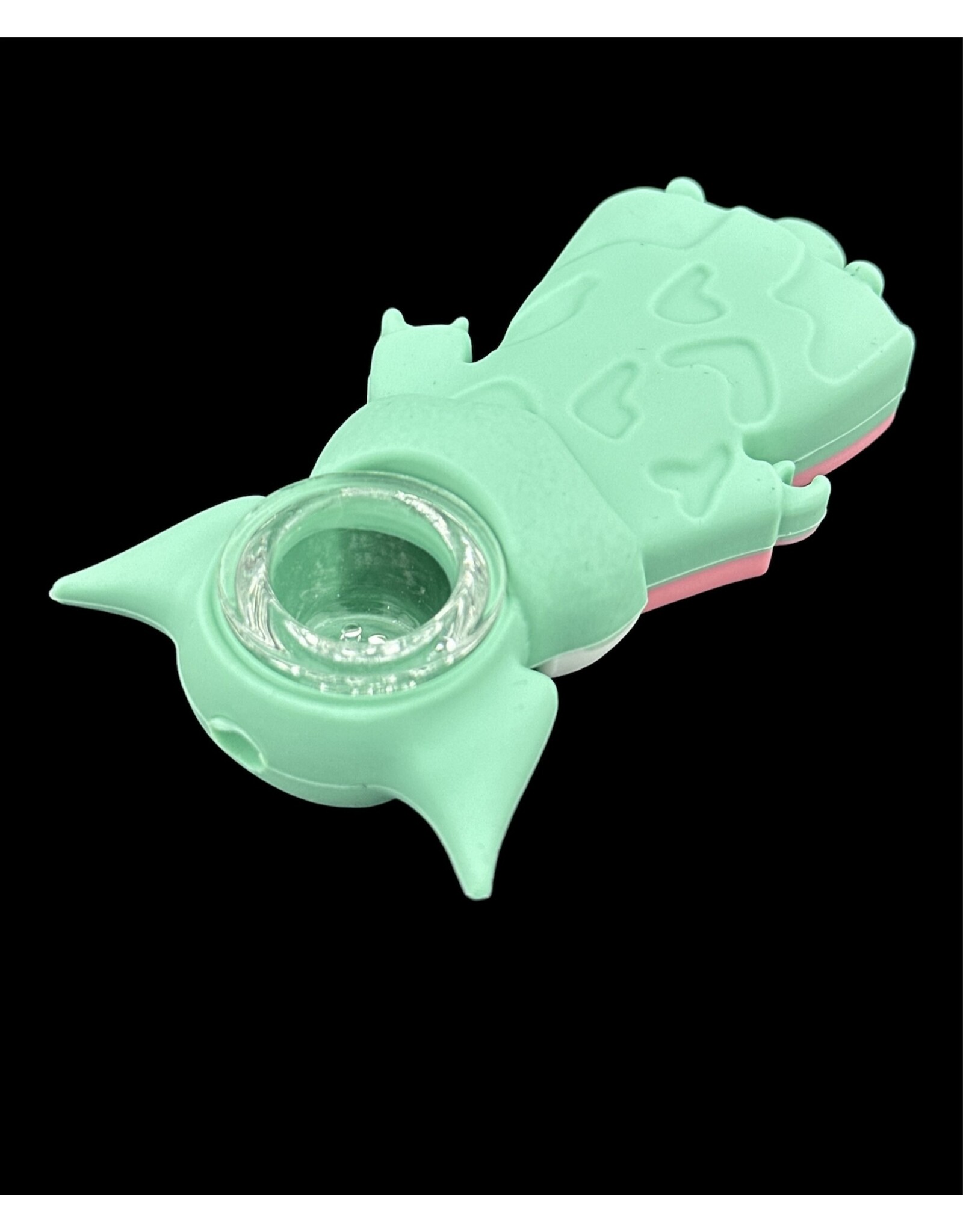 Silicone Baby Yoda Hand Pipe