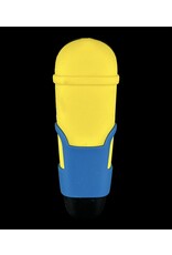 Minions Silicone Hand Pipe With Multi Hole Glass Screen Bowl