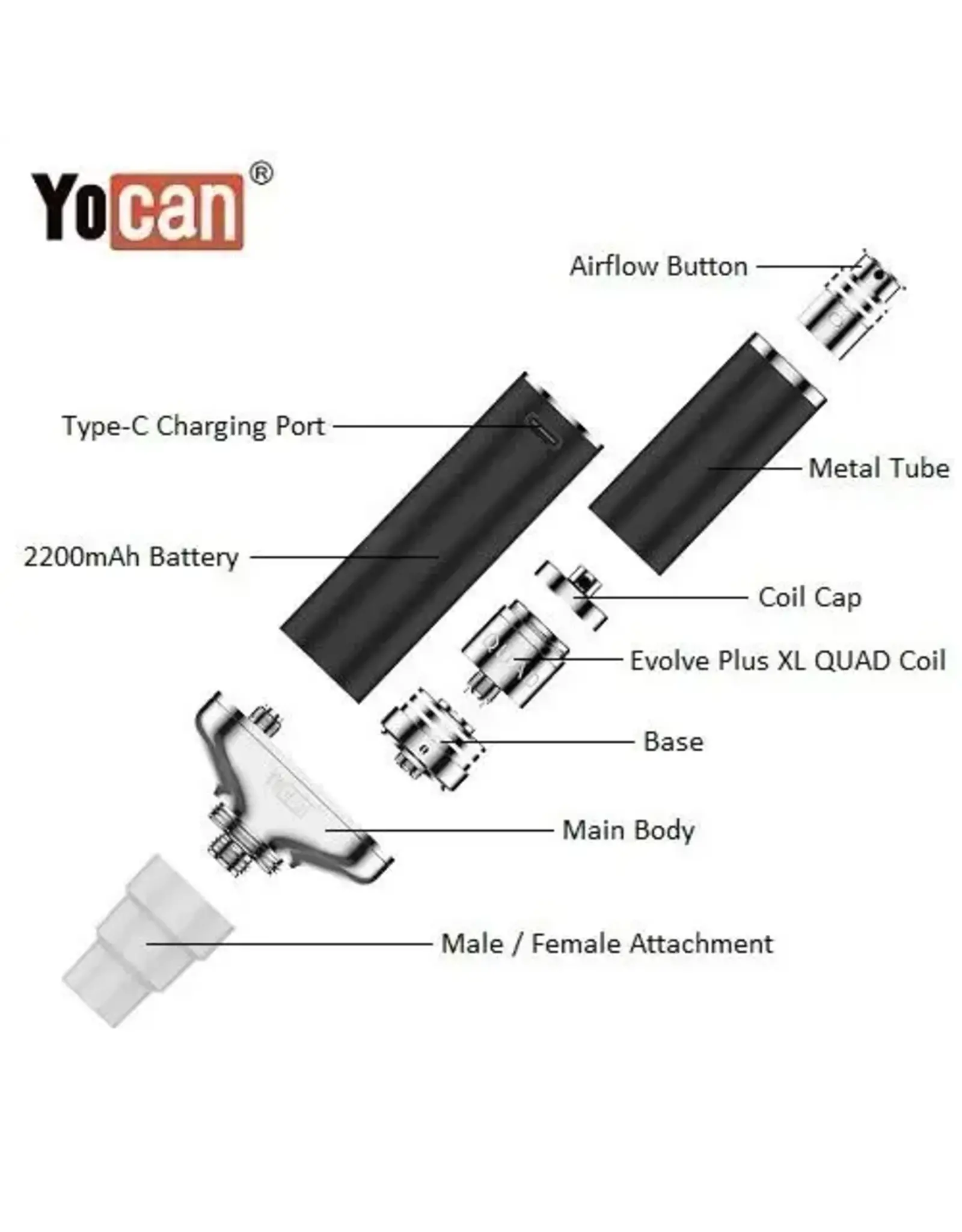 Yocan Yocan Torch XL Black